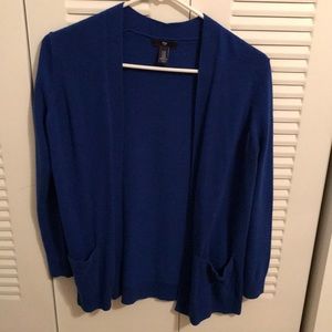 Royal Blue Cardigan